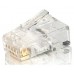 KIT 100 CONECTORES RJ45 EQUIP CATEGORIA 5e 121140