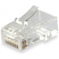 KIT 100 CONECTORES RJ45 EQUIP CATEGORIA 6 121144