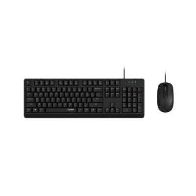 TECLADO Y MOUSE RAPOO NX1500 1000DPI CABLE 1,5m COLOR
