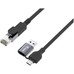 EQUIP Cable 2 en 1 USB-C + A a RJ45 Gigabit Ethernet, 5.0 m