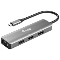 DOCKING USB-C EQUIP 133485 A 1xHDMI 4K 1xDISPLAYPORT-8SX DOCKING USB-C EQUIP 133485 A 1xHDMI 4K 1xDISPLAYPORT
