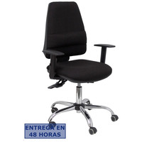 PIQUERAS Y CRESPO Silla Elche S 24 horas bali negro con refuerzo lumbar ¡Ultimas unidades!!-47SX PIQUERAS Y CRESPO Silla Elche S 24 horas bali negro con refuerzo lumbar ¡Ultimas unidades!!