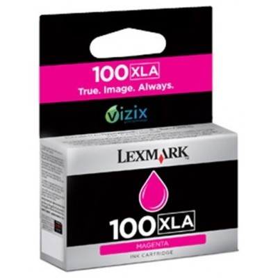 LEXMARK CARTUCHO INYECCION TINTA MAGENTA Nº100 XLA VIZIX