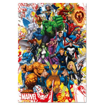 PUZZLE 500 PIEZAS HÉROES MARVEL EDUCA 15560 (Espera 4 dias)