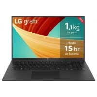 LG Gram 17ZD90R i7-1360P Portátil 43,2 cm (17") 2K Intel® Core™ i7 Extreme Edition 16 GB LPDDR5-SDRAM 512 GB SSD Wi-Fi 6 (802.11ax) Negro (Espera 4 dias)