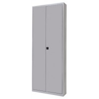 ARMARIO METÁLICO PUERTAS BATIENTES 198X102X45 INCLUYE 4 BALDAS. COLOR GRIS. MEDIDA 102X198X45CM (LAXALXPR) ROCADA 1602AC00 (Espera 4 dias)