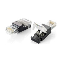 KIT 2 UNIDADES CONECTOR RJ45 EQUIP CAT5e TOOLFREE NO