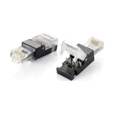 KIT 2 UNIDADES CONECTOR RJ45 EQUIP CAT5e TOOLFREE NO