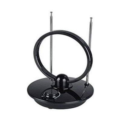 ANTENA TDT INTERIOR HAMA 179826 DVB-T2 ACTIVA COLOR