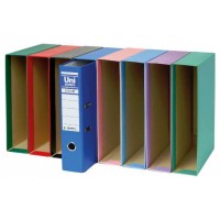 CAJA FOLIO EN COLOR LILA UNISYSTEM COLOR 17221035 (MIN12) (Espera 4 dias)