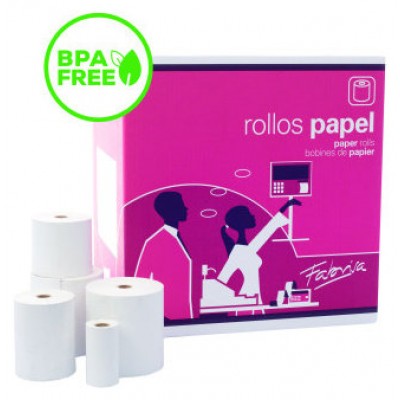 ROLLO TERMICO 57X35X12MM SIN BISFENOL A FABRISA 18115. (Espera 4 dias)-SX0 ROLLO TERMICO 57X35X12MM SIN BISFENOL A FABRISA 18115. (Espera 4 dias)