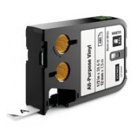 DYMO Cinta XTL 1/2" (12 mm) All-Purpose Negro/blanco Vinilo