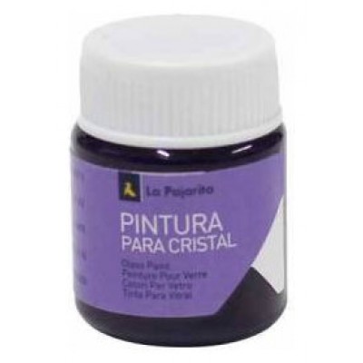 PINTURA PARA CRISTAL AL AGUA CA-05 VIOLETA. 25ML LA PAJARITA 189271 (Espera 4 dias)