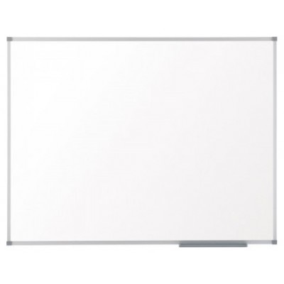 Nobo Pizarra blanca Basic magnética de acero 2400x1200 mm con marco básico (Espera 4 dias)
