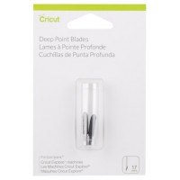 Cricut PC2003535 Set de 2 Lames Coupe Profonde, Plastique, Multicolore, 12 x 8 x 2 cm (Espera 4 dias)