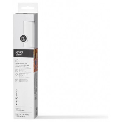 CRICUT SMART VINYL PERMANENT JOY XTRA 24,1X91,5CM 1 SHEET (WHITE) (Espera 4 dias)