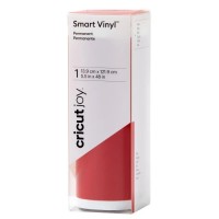 CRICUT SMART VINYL PERMANENT JOY 14X122CM 1 SHEET (MAT RED) (Espera 4 dias)