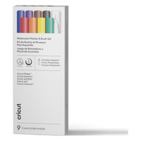 CRICUT SET DE ROTULADORES Y PINCEL DE ACUARELA (9 UD.) + ADAPTADOR (Espera 4 dias)-4SX CRICUT SET DE ROTULADORES Y PINCEL DE ACUARELA (9 UD.) + ADAPTADOR (Espera 4 dias)