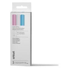 CRICUT BOLÍGRAFOS DE GEL ACRÍLICO , 1,0 MM (3 UDS.) + ADAPTADOR (Espera 4 dias)-SX3 CRICUT BOLÍGRAFOS DE GEL ACRÍLICO , 1,0 MM (3 UDS.) + ADAPTADOR (Espera 4 dias)