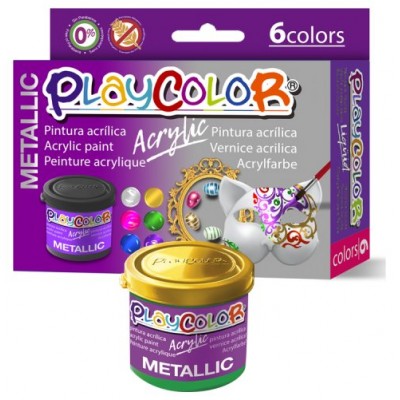 Playcolor Liqüid Pintura para carteles 40 ml 6 pieza(s) (Espera 4 dias)