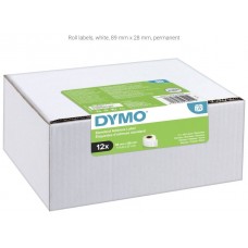 DYMO Etiqueta LW Multipack dirección 28X89mm-VALUE PACK (12 Rollos)