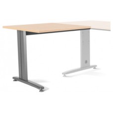 ALA PARA MESA DE OFICINA SERIE METAL 100X60 GRIS / HAYA  ROCADA 2102AC01 (Espera 4 dias)