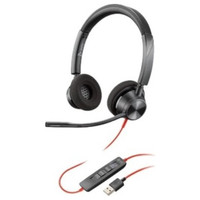 Auriculares estereo Poly Blackwire 3320 USB-C +-7SX Auriculares estereo Poly Blackwire 3320 USB-C +