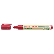 MARCADOR PERMANENTE EDDING ECOLINE 22 COLOR ROJO EDDING 22-002 (MIN10) (Espera 4 dias)