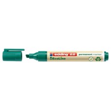 MARCADOR PERMANENTE EDDING ECOLINE 22 COLOR VERDE EDDING 22-004 (MIN10) (Espera 4 dias)
