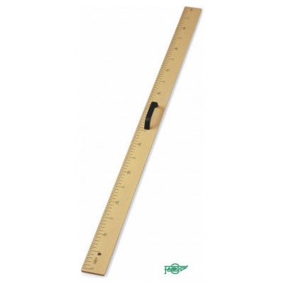 REGLA 100 CMS. PLASTICO IMITACIÓN MADERA PARA PIZARRA FAIBO 229 (Espera 4 dias)