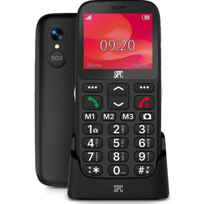SPC 2338N Móvil Polaris Pure 4G SPC CARE Negro-SX13 SPC 2338N Móvil Polaris Pure 4G SPC CARE Negro