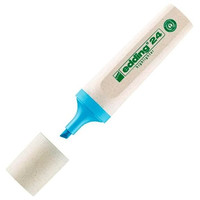 MARCADOR FLUORESCENTE ECOLINE 24 COLOR AZUL CLARO EDDING 24-010 (MIN10) (Espera 4 dias)
