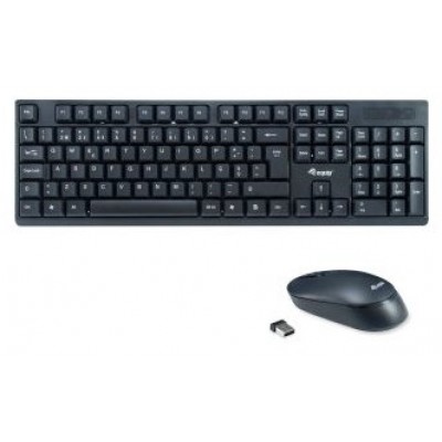 TECLADO Y MOUSE EQUIP LIFE WIRELESS COMBO 2.4GHZ COLOR