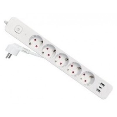 REGLETA ALIMENTACION EQUIP 245555 5 TOMAS SCHUKO