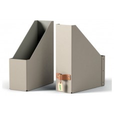 PACK 2 REVISTEROS DE CART&Oacute;N COLOR BEIGE LEITZ 24710012 (Espera 4 dias)