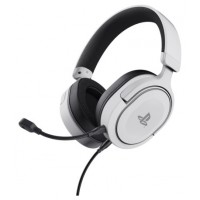 Trust GXT 498 Forta Auriculares Al&aacute;mbrico Diadema Juego Negro, Blanco (Espera 4 dias)