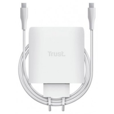 CARGADOR PARED/VIAJE 2xUSB-C 100W MAXO BLANCO TRUST (Espera 4 dias)-SX12 CARGADOR PARED/VIAJE 2xUSB-C 100W MAXO BLANCO TRUST (Espera 4 dias)