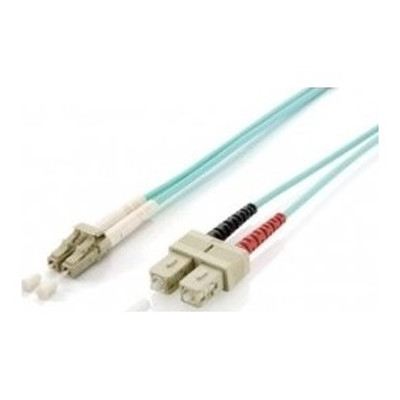 CABLE FIBRA OPTICA OM3 DUPLEX LIBRE HALOGENOS LC/SC