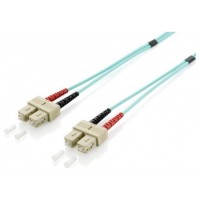 CABLE FIBRA OPTICA OM3 DUPLEX LIBRE HALOGENOS SC/SC