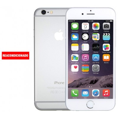 APPLE iPHONE 6 16 GB SILVER REACONDICIONADO GRADO A (Espera 4 dias)