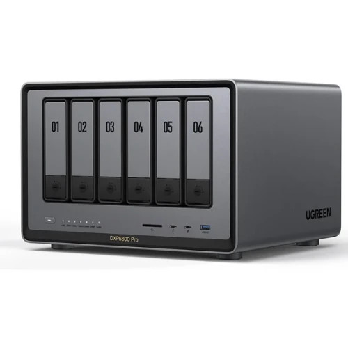 UGREEN NAS DXP6800 PRO (Espera 4 dias)-395SX UGREEN NAS DXP6800 PRO (Espera 4 dias)