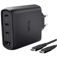 CARGADOR TRUSTGA MAXO 65W BK 3C 1A