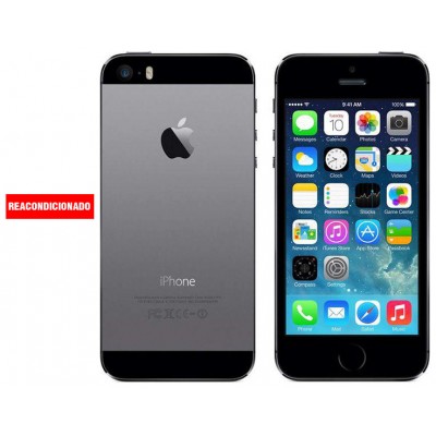 APPLE iPHONE 5S 16 GB SPACE GREY REACONDICIONADO GRADO A (Espera 4 dias)