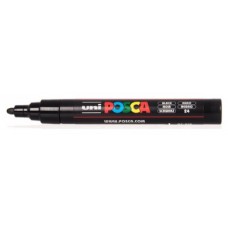 MARCADOR PC-5M POSCA 1.8-2.5MM NEGRO UNI-BALL 286658000 (MIN6) (Espera 4 dias)