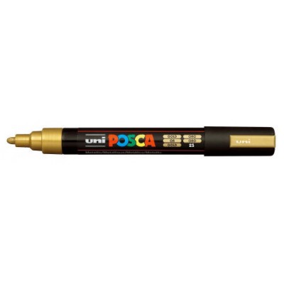 MARCADOR PC-5M POSCA 1.8-2.5MM ORO UNI-BALL 286666000 (MIN6) (Espera 4 dias)