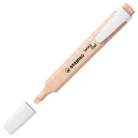 MARCADOR FLUORESCENTE SWING COOL NATURE TRAZO 1/4MM. BEIGE STABILO 275/186 (MIN10) (Espera 4 dias)