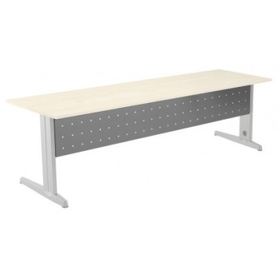 FALDÓN METÁLICO GRIS PARA MESA DE OFICINA SERIE METAL MEDIDA 200 CM. ROCADA 2938 (Espera 4 dias)