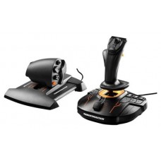 Thrustmaster T-16000M FCS Hotas Negro, Naranja USB Palanca de mando Analógico/Digital MAC, PC (Espera 4 dias)