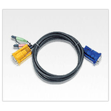 Aten 2L5203A cable para video, teclado y ratón (kvm) 3 m Negro (Espera 4 dias)-SX8 Aten 2L5203A cable para video, teclado y ratón (kvm) 3 m Negro (Espera 4 dias)