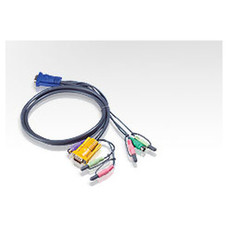 Aten Cable KVM PS/2 con audio y SPHD 3 en 1 de 5 m (Espera 4 dias)-SX20 Aten Cable KVM PS/2 con audio y SPHD 3 en 1 de 5 m (Espera 4 dias)
